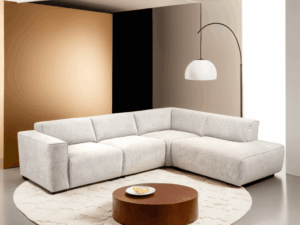 Hoekbank met ottomane Emma